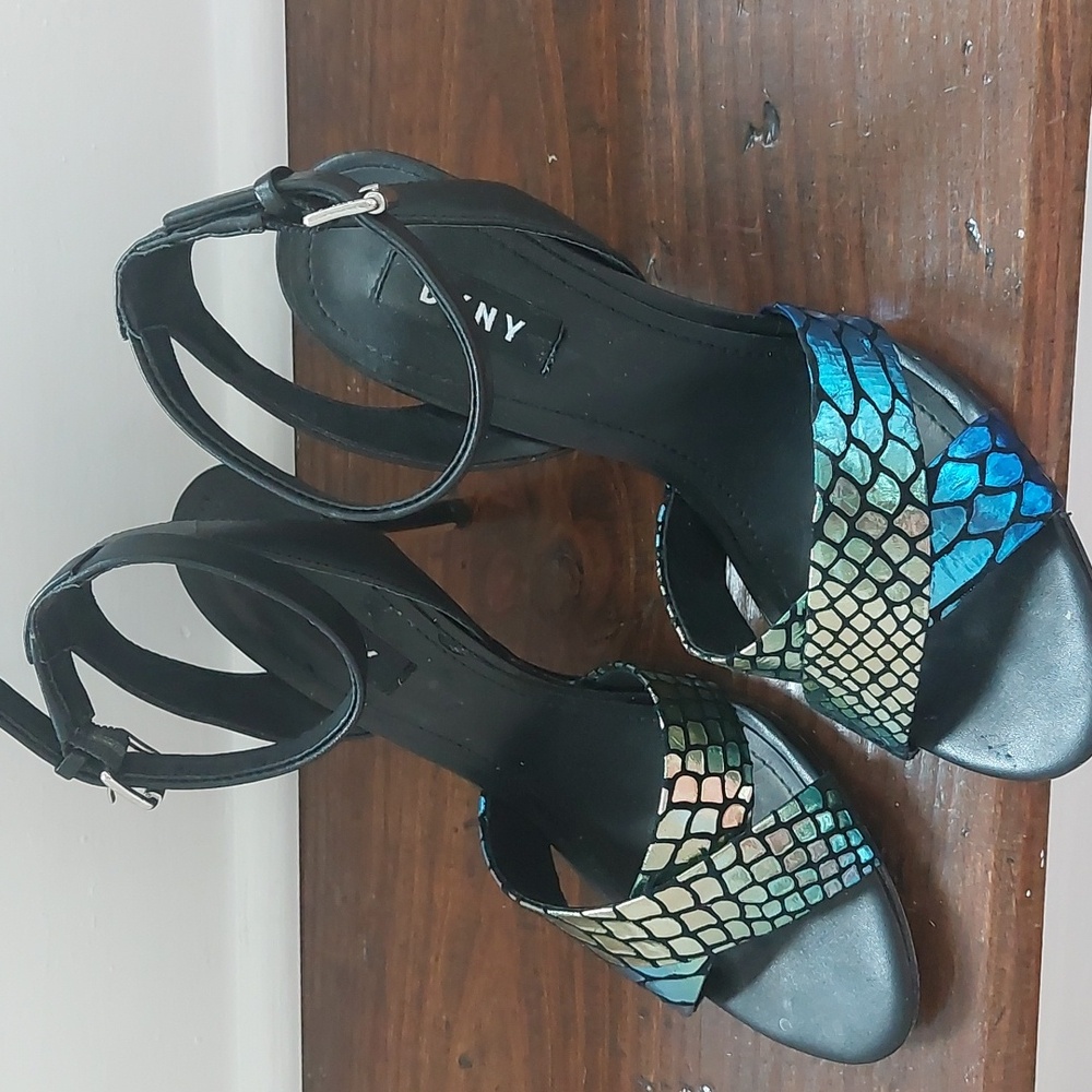 DKNY strappy heel shoes